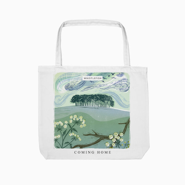 Tote Bag-WTB62 - Coming Home Trees Cornish Lino Tote Bag-Whistlefish