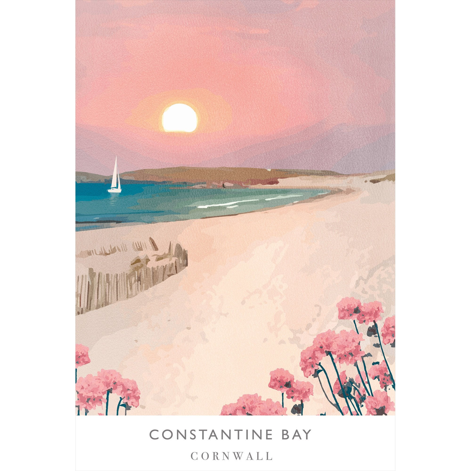 WF96P Constantine Bay Large Art Print