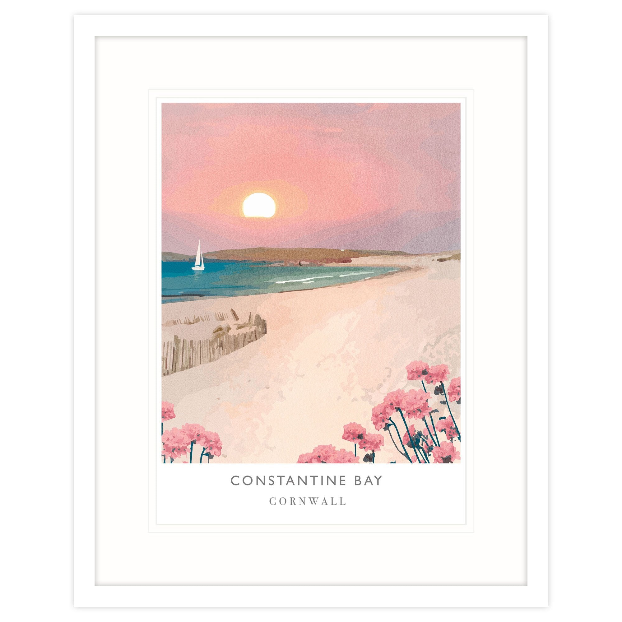 WF81F Constantine Bay Framed Print
