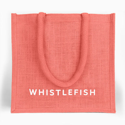 Coral Large Jute Bag - Whistlefish