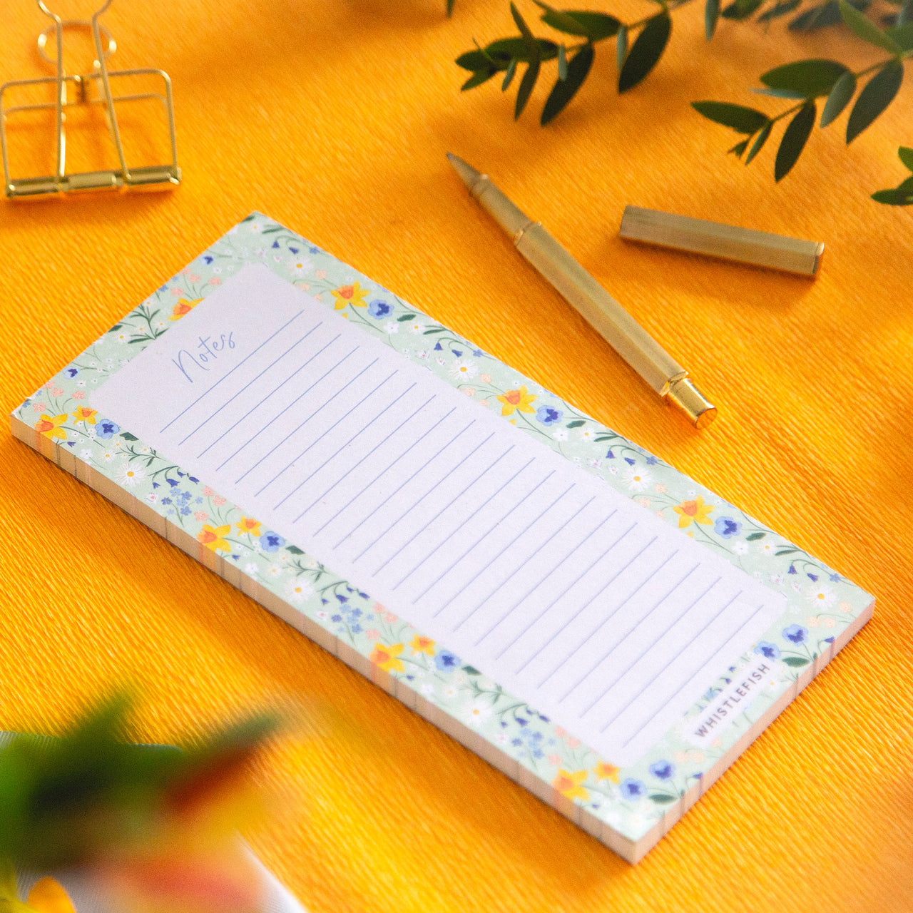 List Pad-WLP02 - Cornish Bloom List Pad-Whistlefish