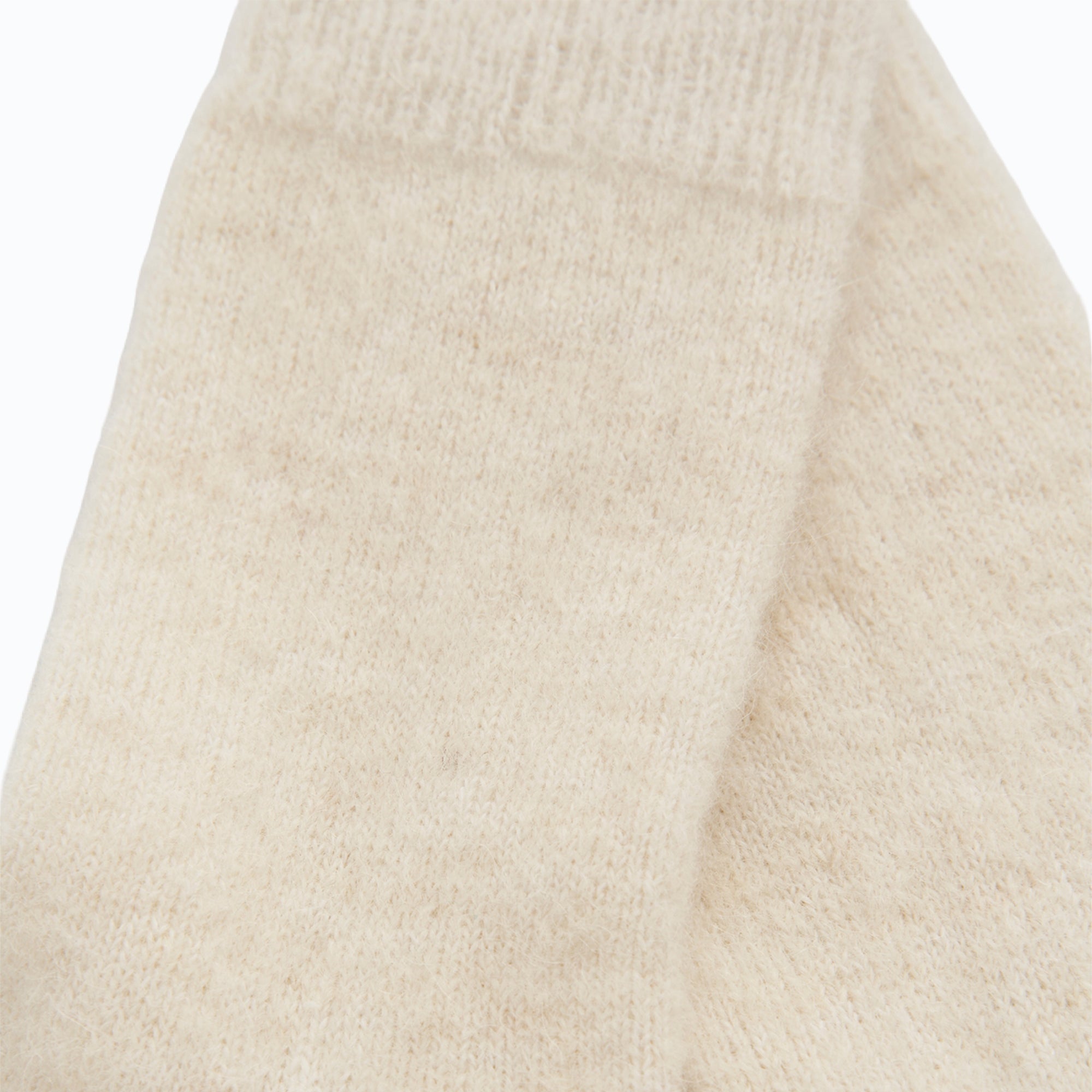Socks-USALBEDCRMS - Cream Ultra Soft Alpaca Bed Socks-Pairs Socks