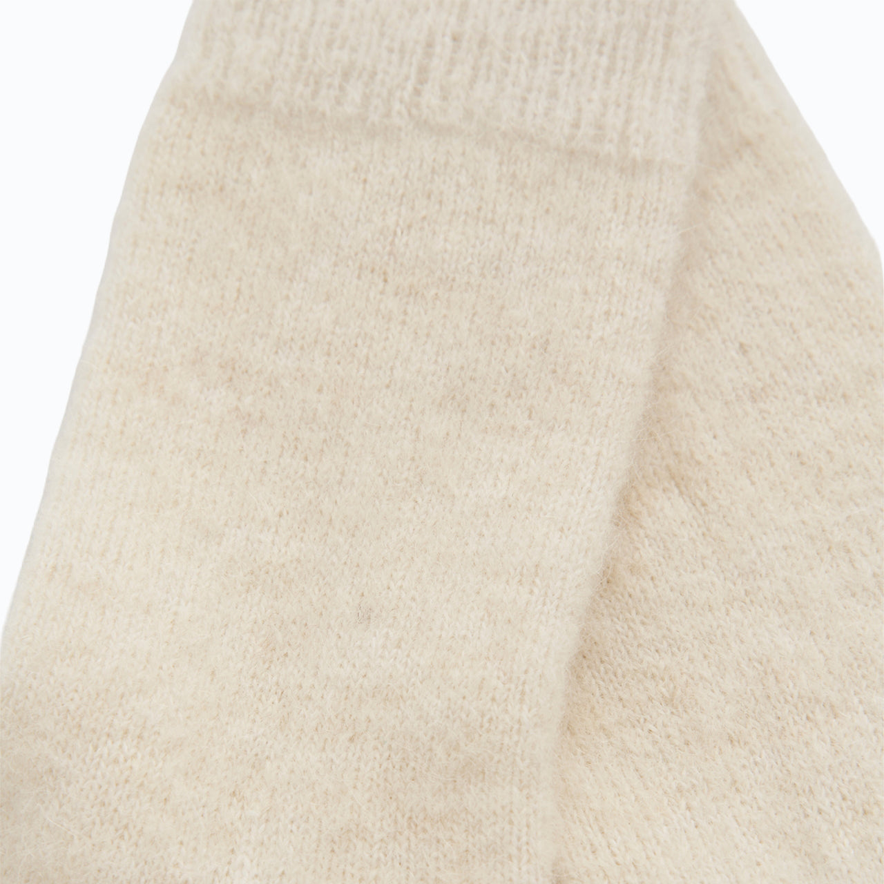 Socks-USALBEDCRMS - Cream Ultra Soft Alpaca Bed Socks-Pairs Socks