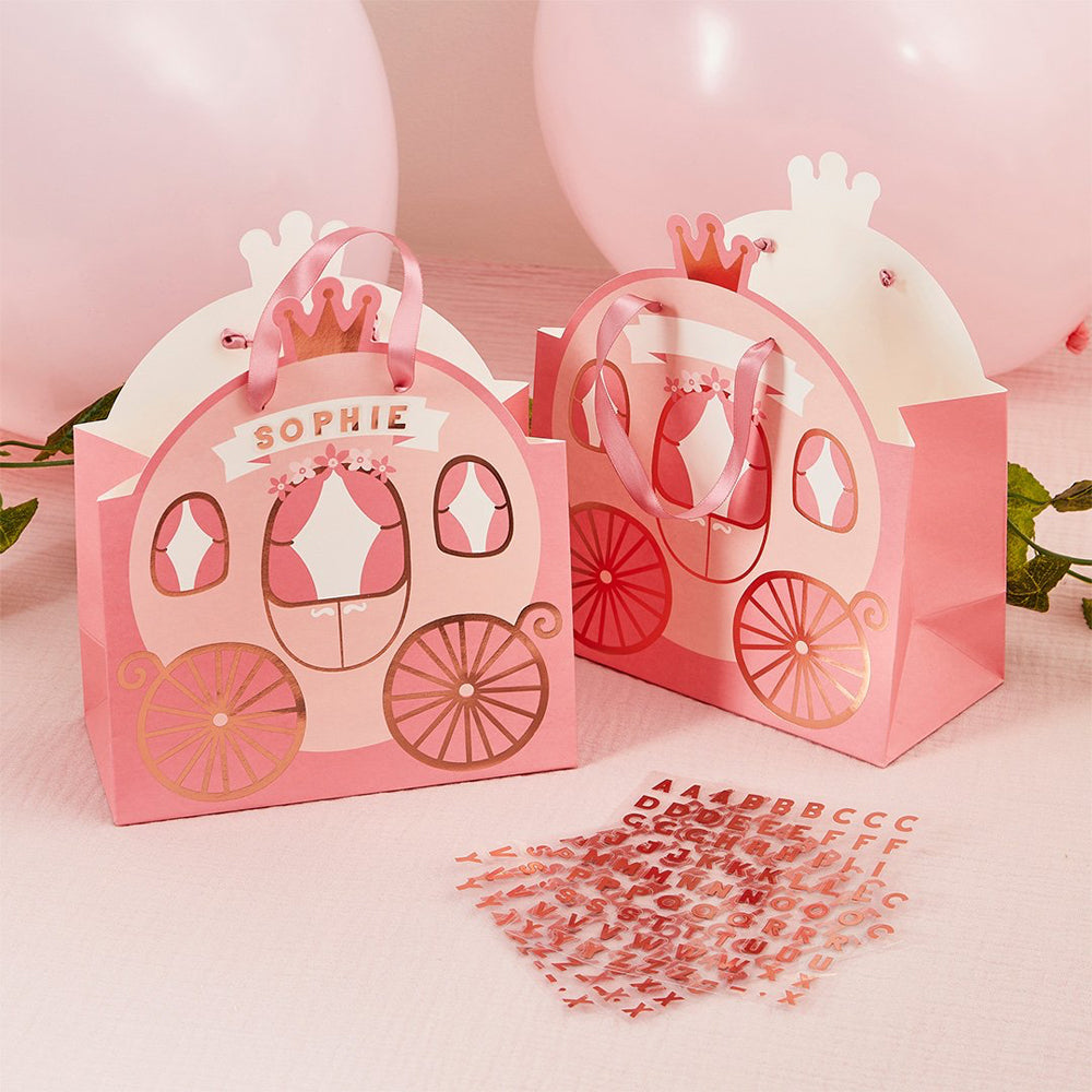 Party Bags-HBLP113 - Customisable Carriage Party Bags-Hootyballoo