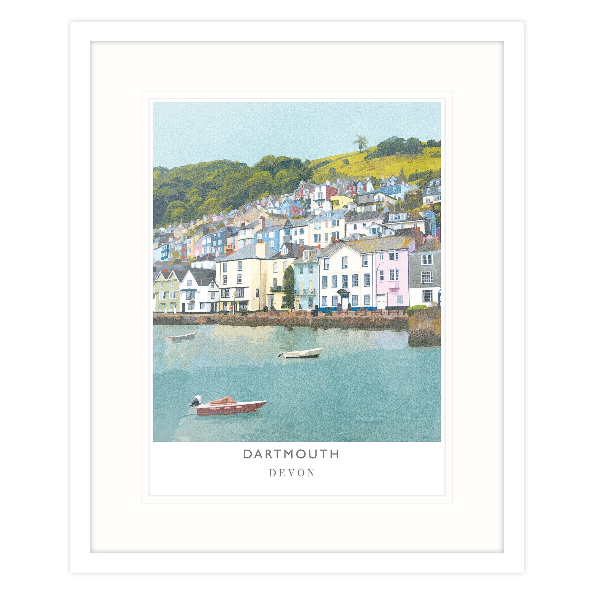 WF128F Dartmouth Large Framed Print
