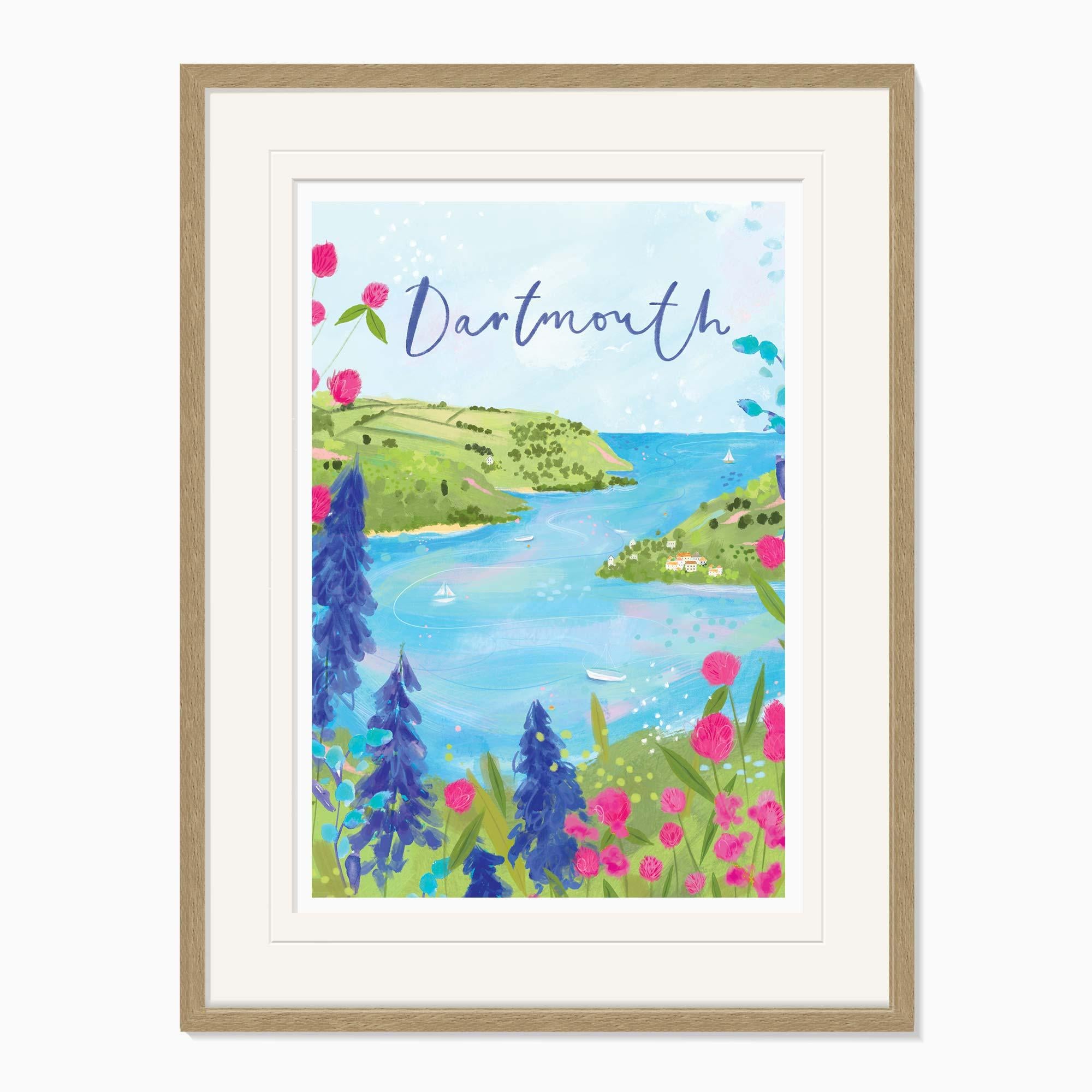 Framed Print-WF1150F - Dartmouth Large Framed Print-Whistlefish