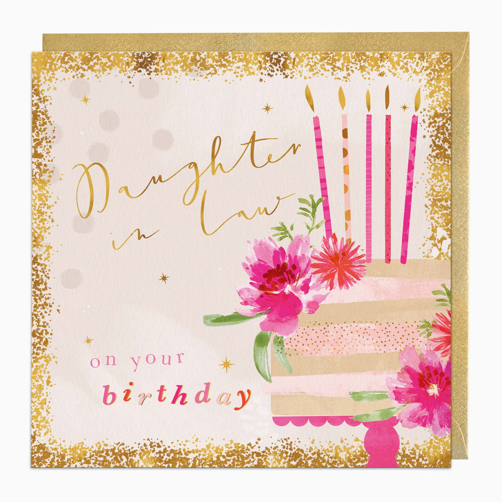 Greeting Card-H160 - Daughter-In-Law Birthday Card-Whistlefish