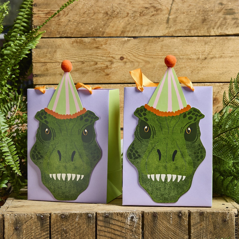Party Bags-HBPD110 - Dinosaur Party Bags-Hootyballoo