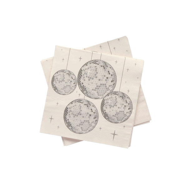 Paper Napkins-HBDP102 - Disco Paper Napkins-Hootyballoo