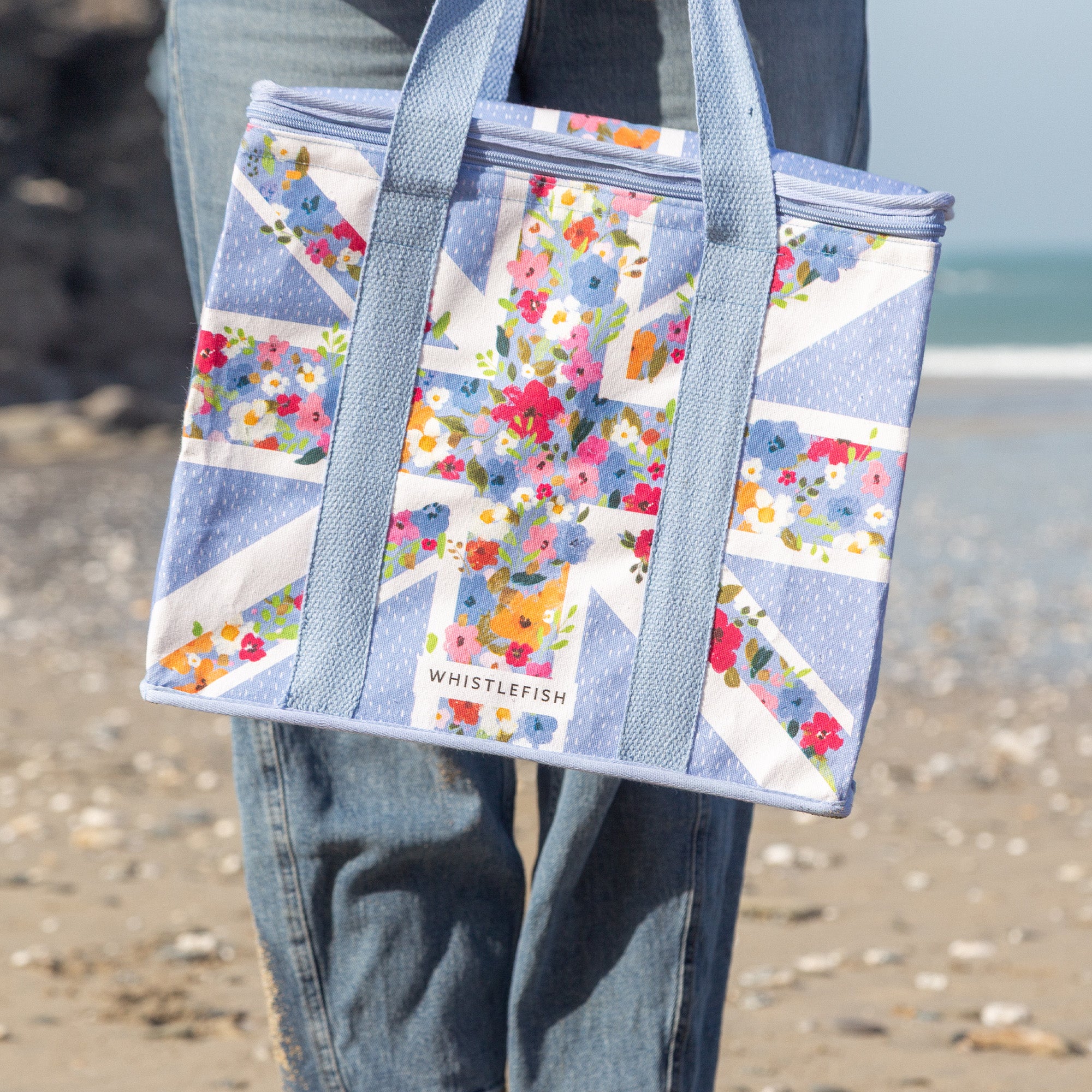 Cooler Bag-WFCB02 - Ditsy Union Jack Cooler Bag-Whistlefish