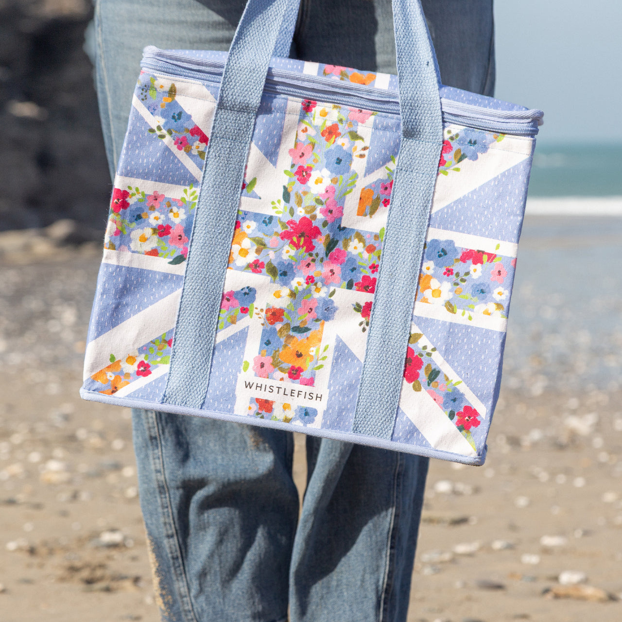 Cooler Bag-WFCB02 - Ditsy Union Jack Cooler Bag-Whistlefish