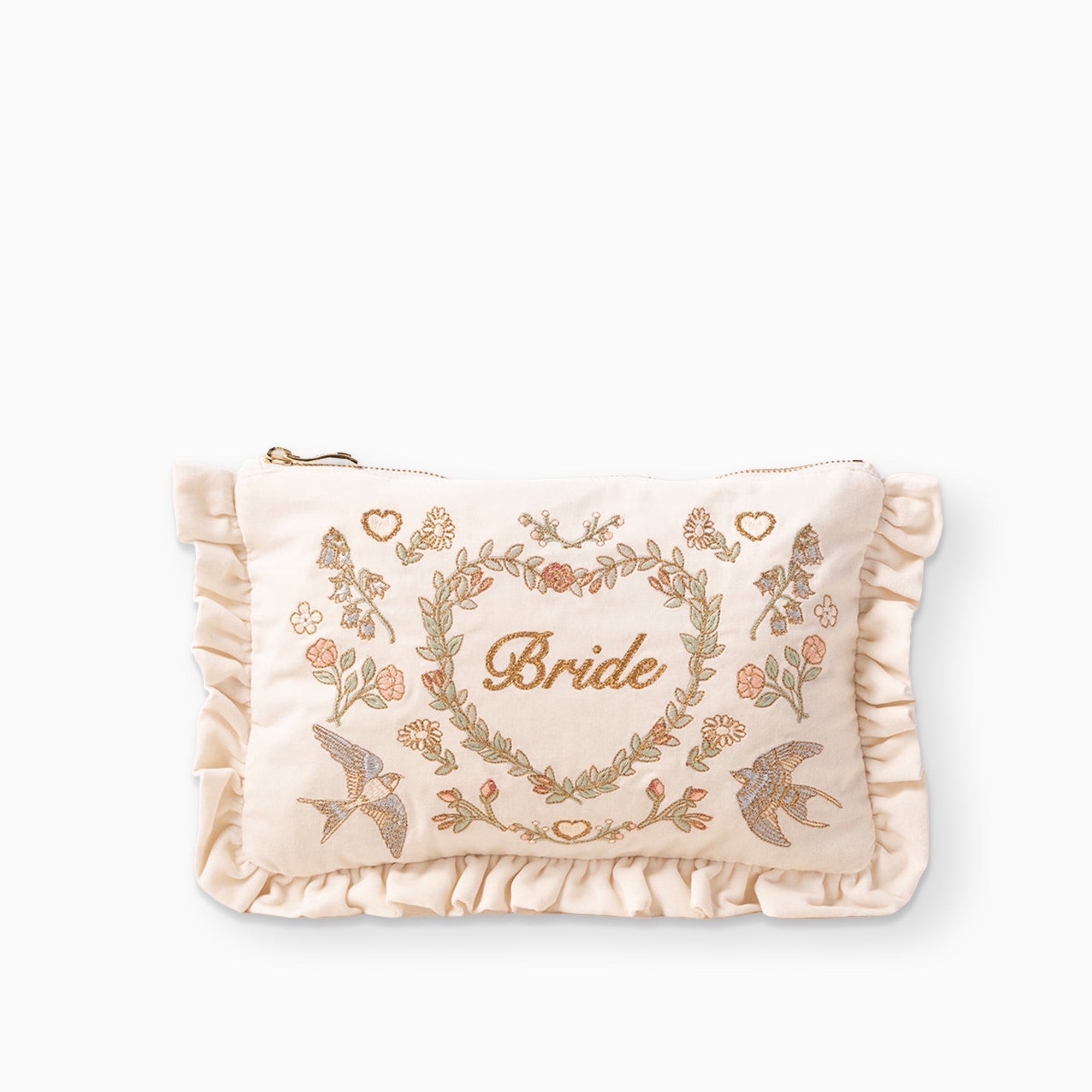 Pouch-97311 - Earth Goddess Bride Frill Pouch-Elizabeth Scarlett