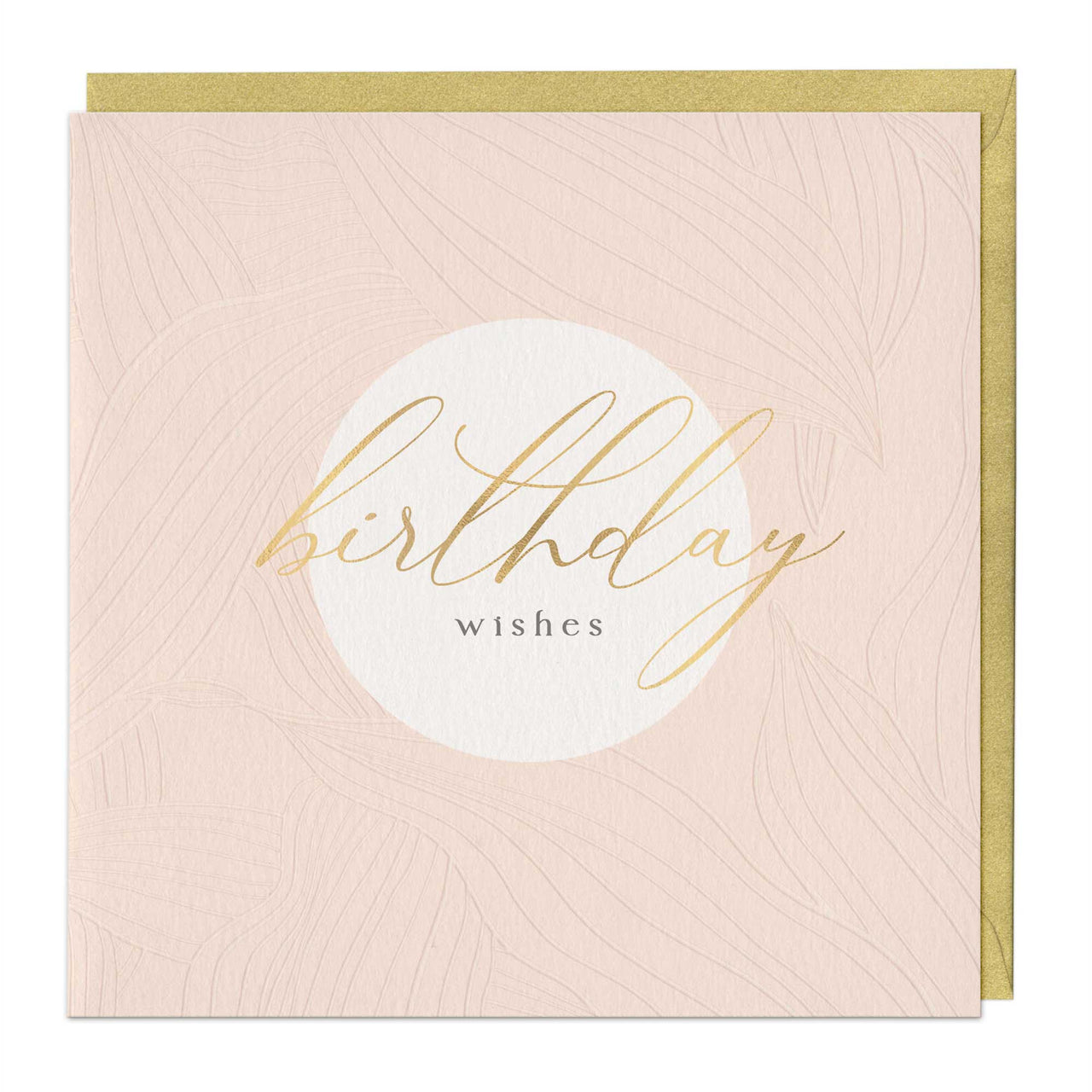 Luxury Card - LN024 - Elegance Birthday Wishes Luxury Card - Subtle Elegance Birthday Wishes Card - Whistlefish