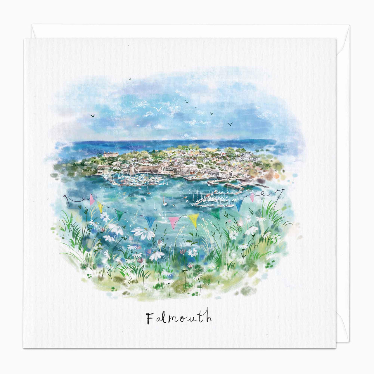 Greeting Card-E419 - Falmouth Art Card-Whistlefish
