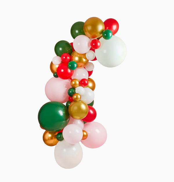 Balloon Arch-HBHJ109 - Festive Balloon Arch-Hootyballoo