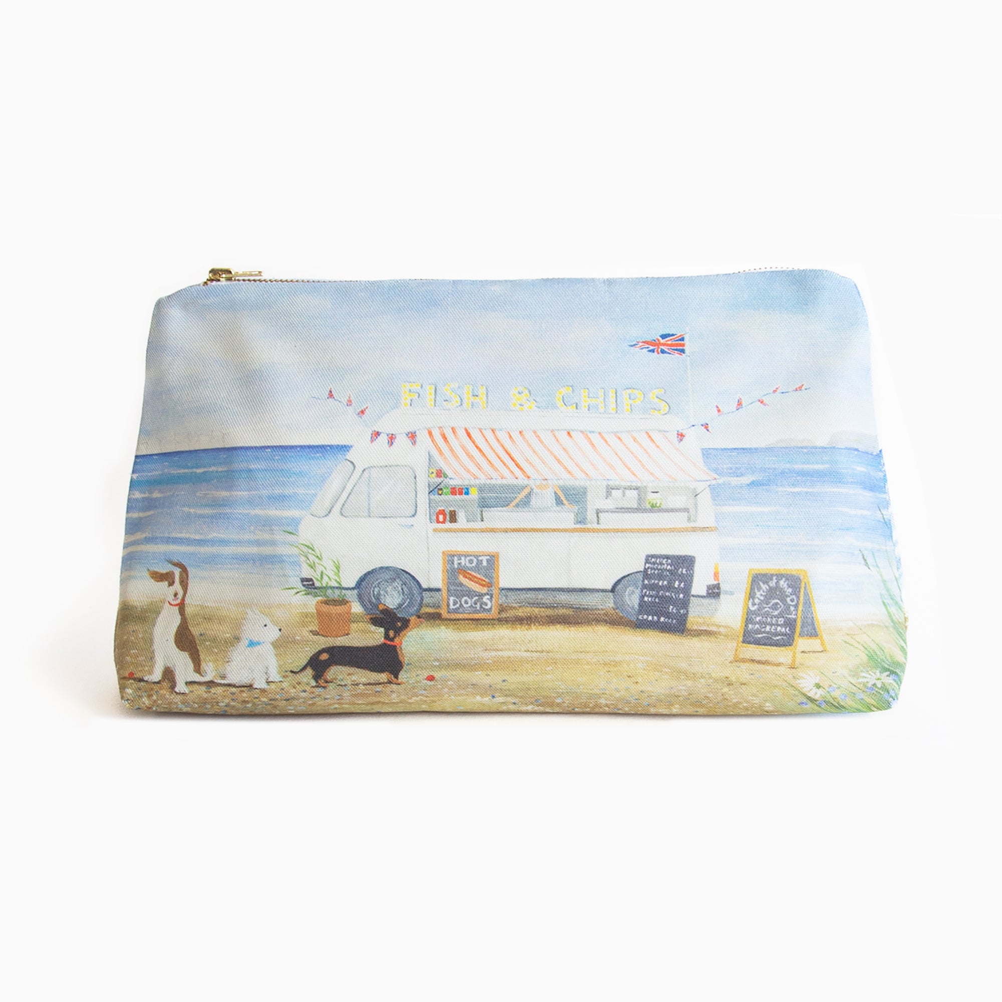 Large Wash Bag-HC02WB - First In Line Large Wash Bag-Hannah Cole