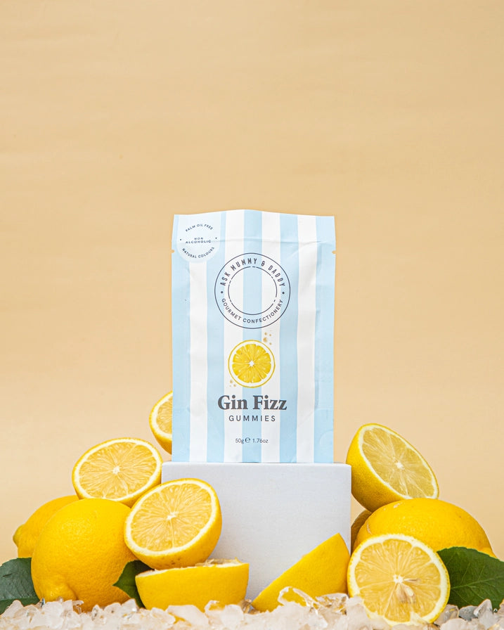 Gummy Sweets-5060736012581 - Gin Fizz Gummy Bears-Ask Mummy & Daddy