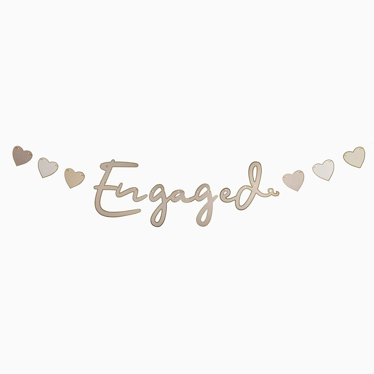 Banner-HBEG100 - Gold Engaged Banner-Hootyballoo