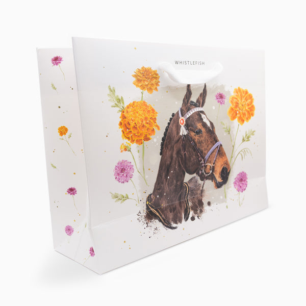 Gift Bag-SGB202504 - Grace & Gallop Medium Gift Bag-Whistlefish