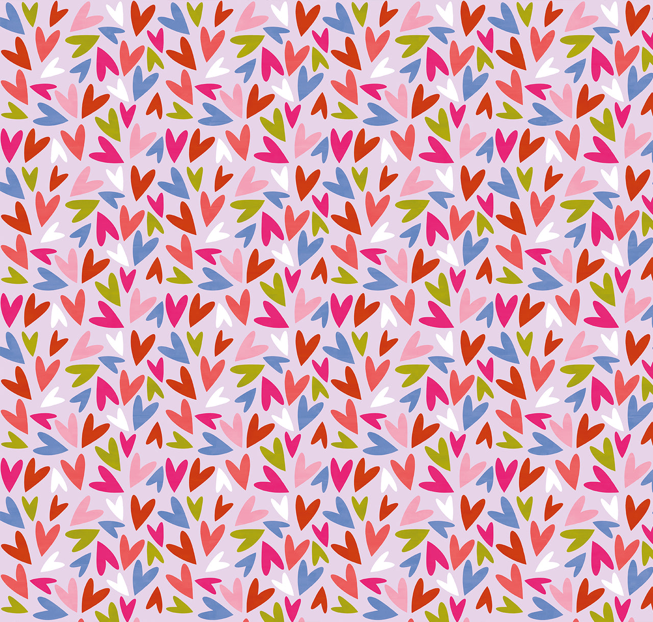 Wrapping Paper-GWP111 - Happy Hearts Wrapping Paper-Whistlefish