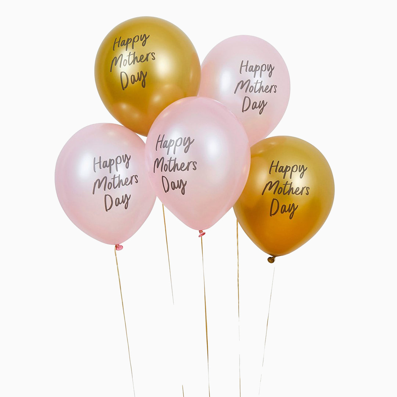 Balloons-HBBM111 - Happy Mothers Day 12" Latex Balloons-Hootyballoo