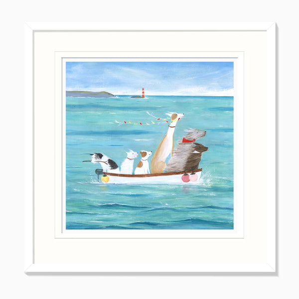 Framed Print-HC354F - Headwind Framed Print-Hannah Cole