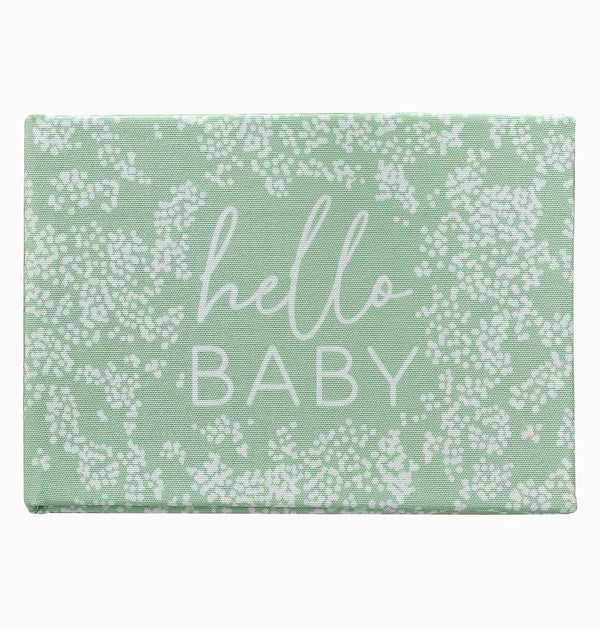 Photo Album-FLB-107 - Hello Baby Fabric Baby Photo Album-Ginger Ray