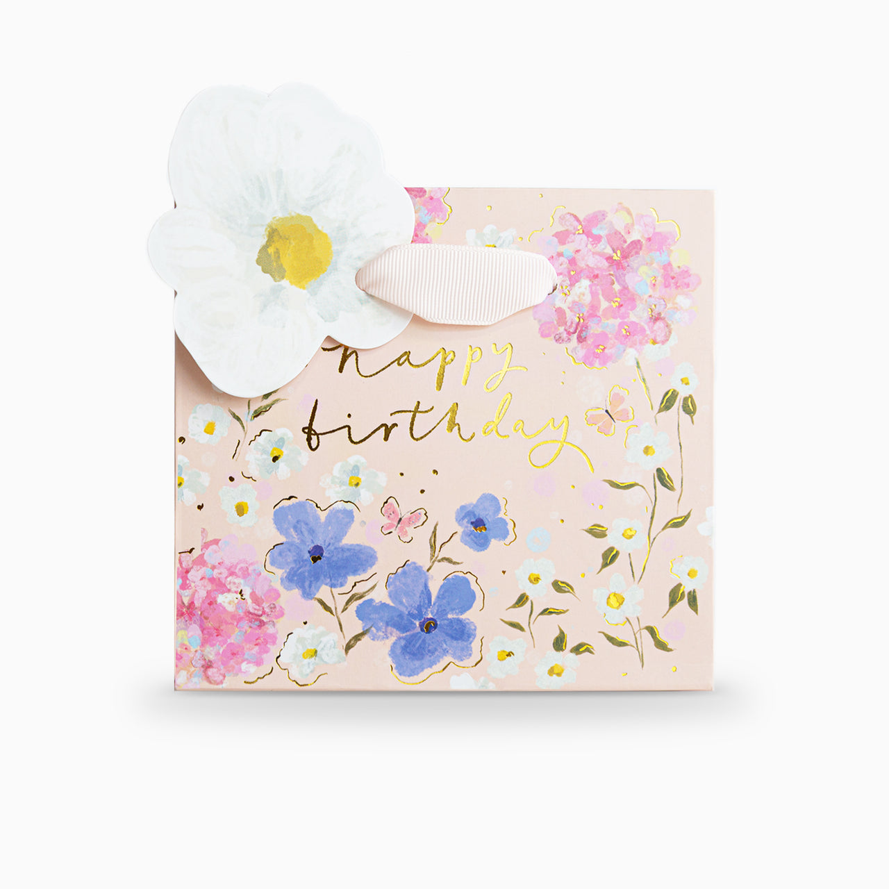 Gift Bag-WGB02SB - Hydrangea Garden Small Gift Bag-Whistlefish