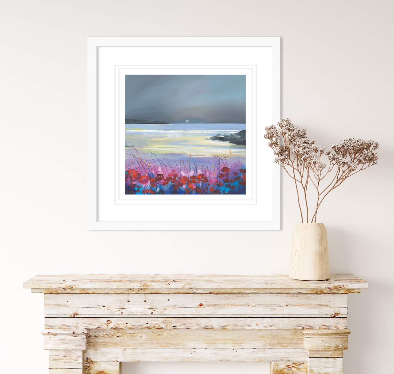 Print-IC260P - I See The Moon, Think Of You Art Print-Whistlefish