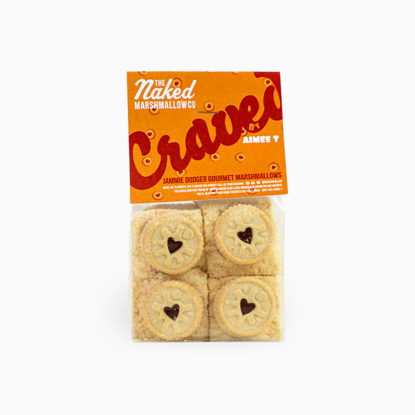 Marshmallows-NMC_JD - Jammie Dodger Gourmet Marshmallows-The Naked Marshmallow Co.