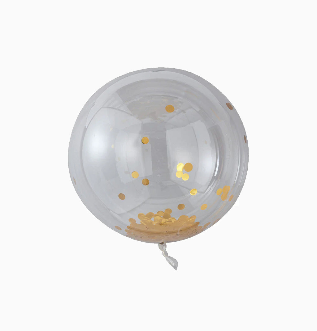 PM 388 Large Confetti Orb Balloons