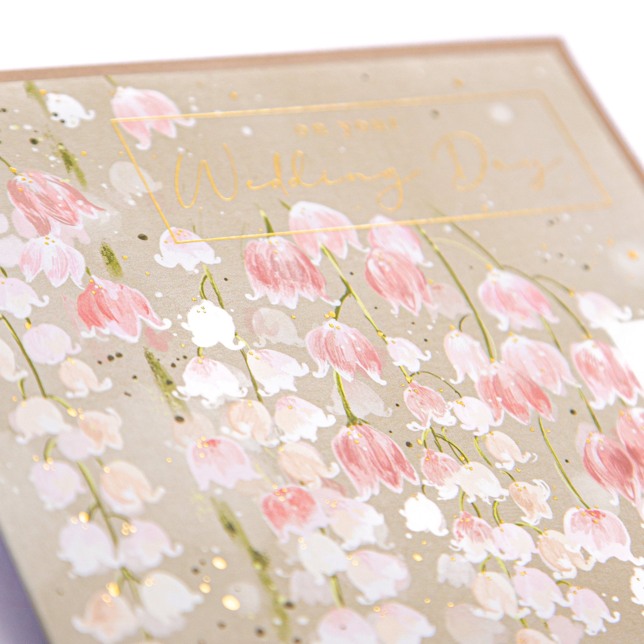 Greeting Card - F403 - Lilly of the Valley Wedding Card - Lilly of the Valley Wedding Card - Whistlefish