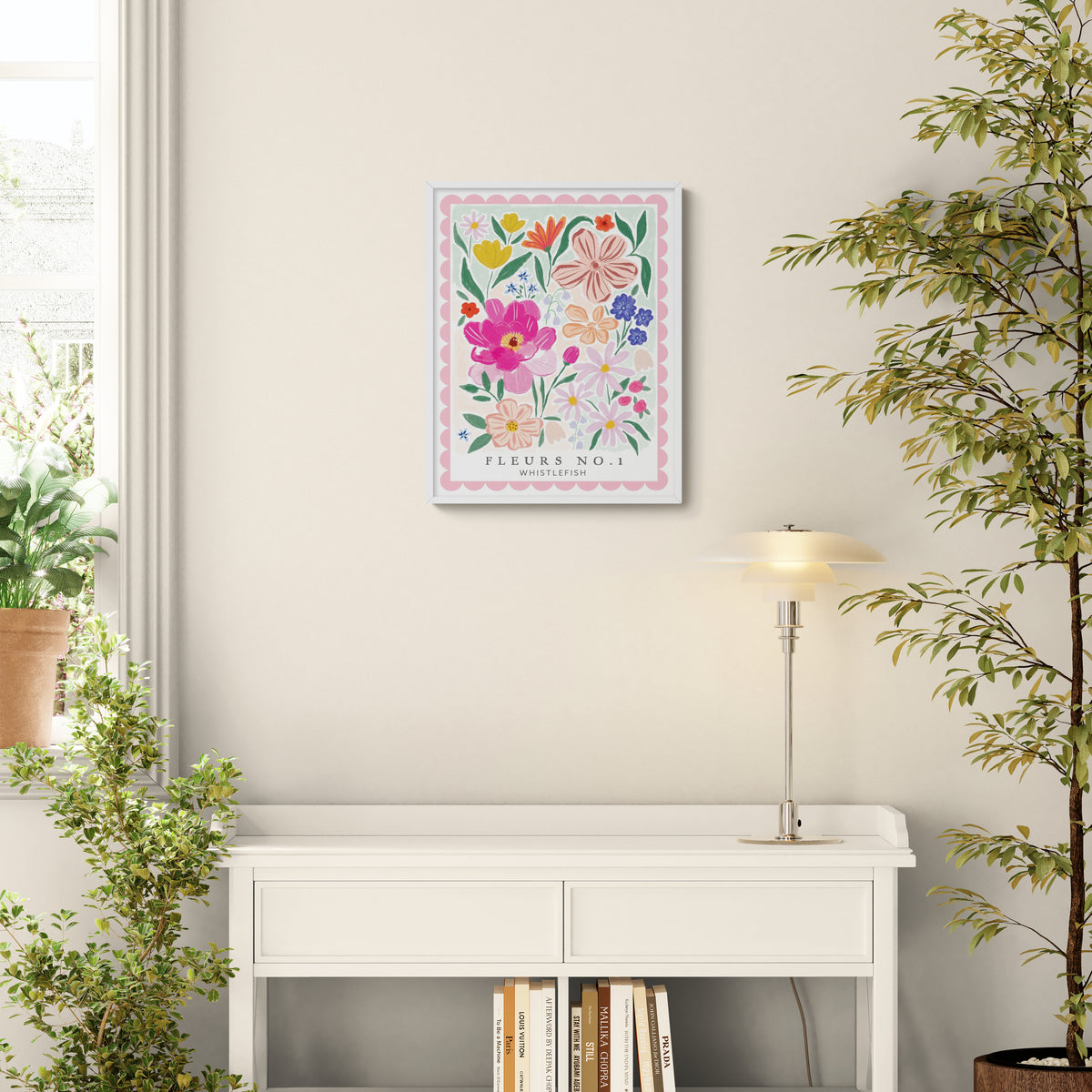 Fleurs No.1 Framed Print - Whistlefish