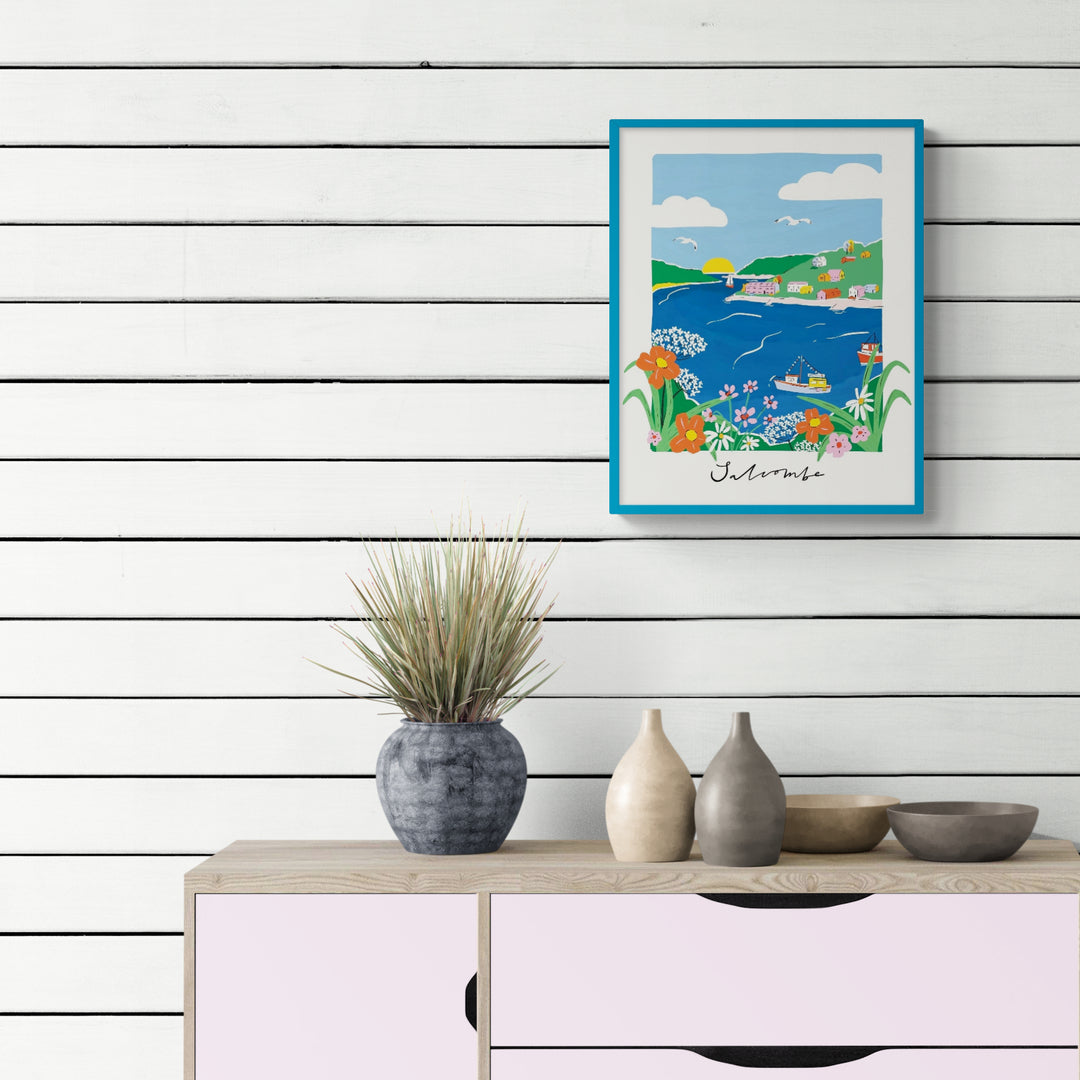 Salcome Brights Framed Print - Whistlefish