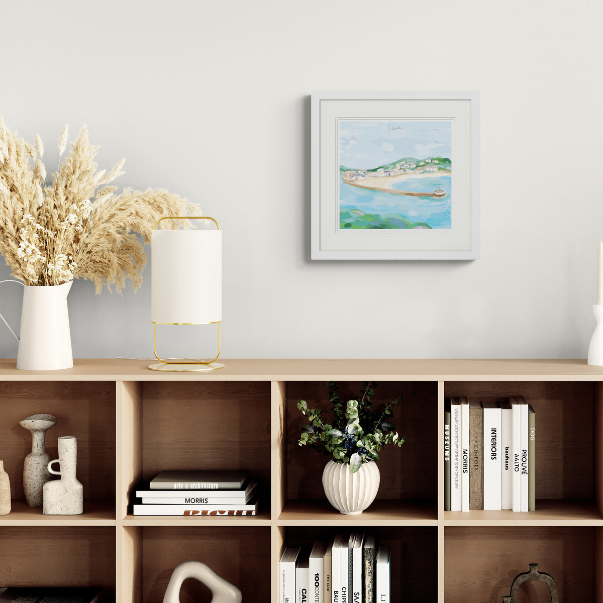 Looe Small Framed Print - Whistlefish