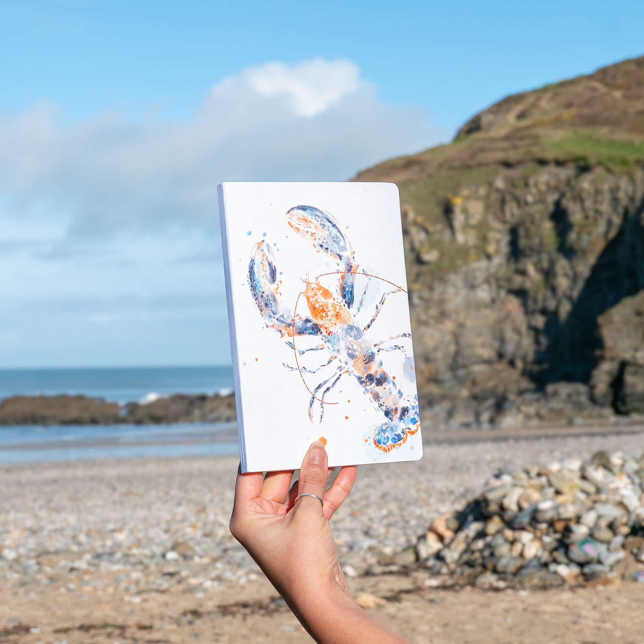 Notebook-WNB63 - Lobster Notebook-Whistlefish