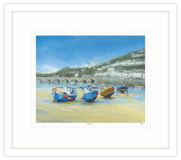 Framed Print-IC98F - Looe Framed Print-Whistlefish