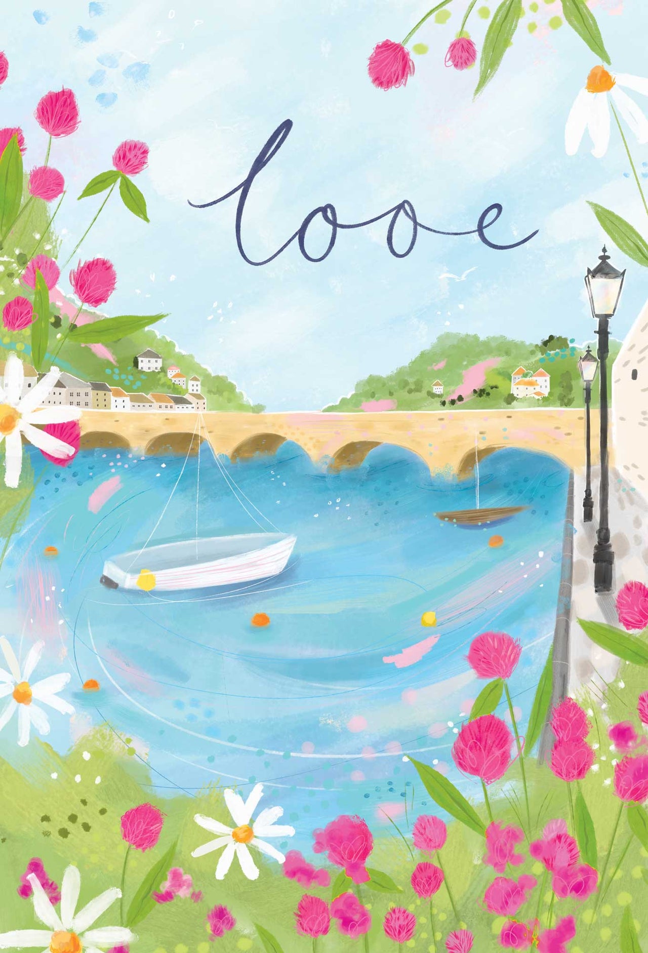 Print-WF1145P - Looe Large Art Print-Whistlefish