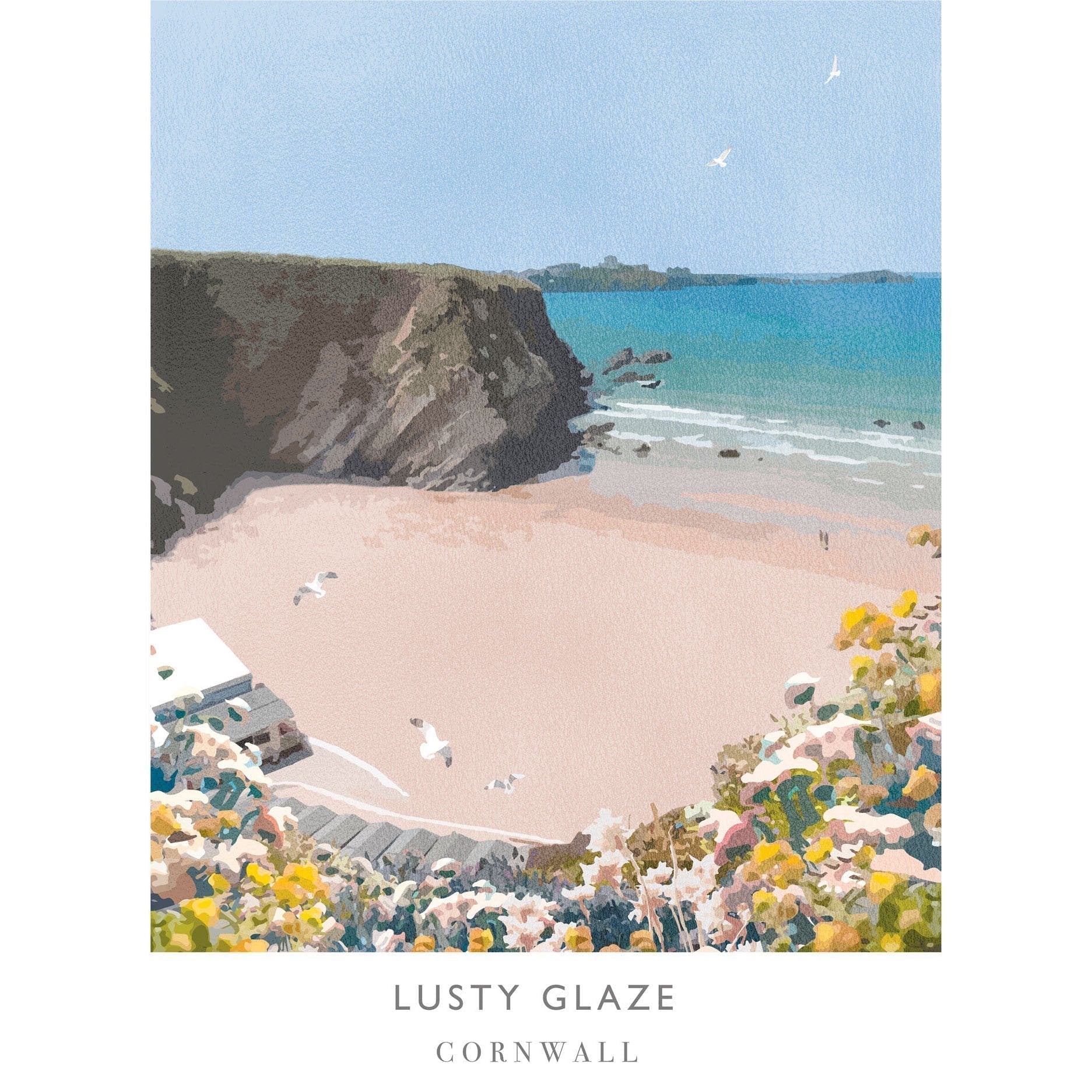 WF103P Lusty Glaze Art Print