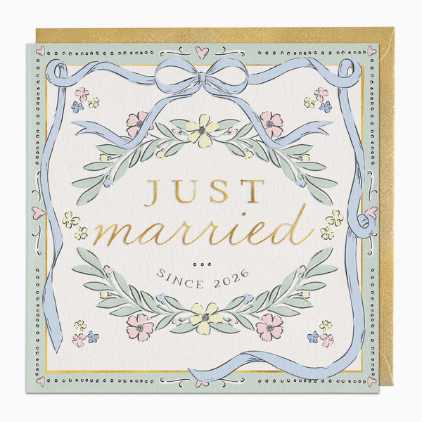 Greeting Card-H010 - Married in 2026 Regal Card-Whistlefish