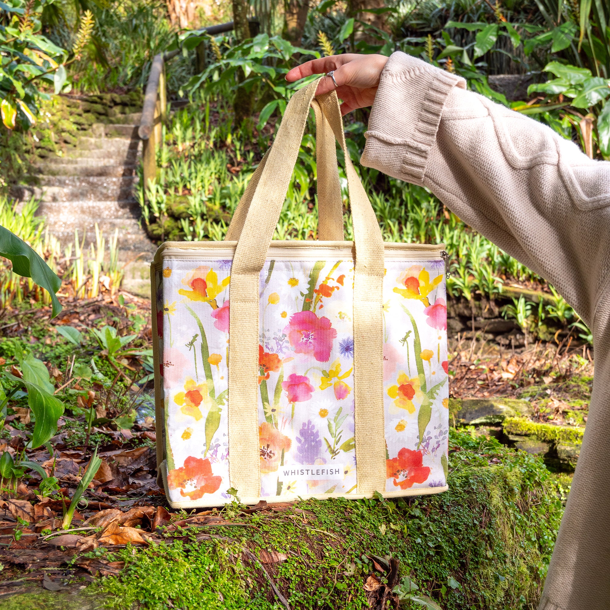 Cooler Bag-WFCB03 - Meadow Morning Cooler Bag-Whistlefish