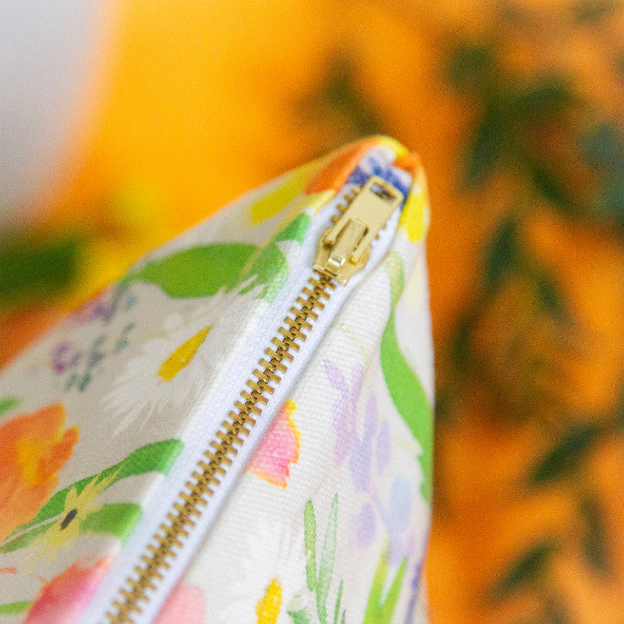 Cosmetic Bag-WFWB03 - Meadow Morning Cosmetic Bag-Whistlefish