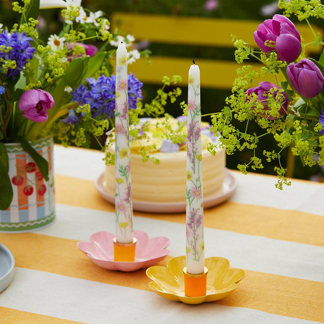 Candle Set-CNDL-MEAD - Meadow Taper Dinner Candles 2 Pack-Talking Tables