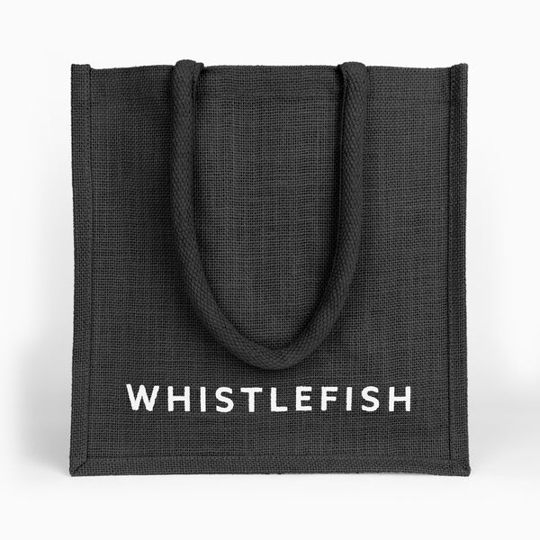 Small Jute Bag-JB222 - Midnight Small Jute Bag-Whistlefish