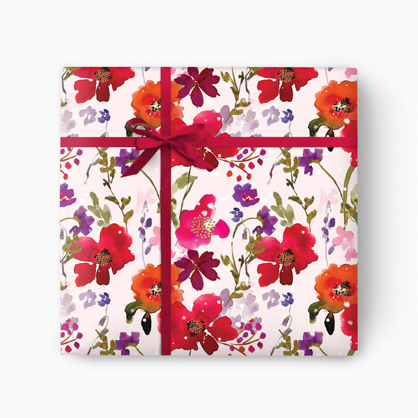 Wrapping Paper-GWP125 - Midwinter Frost White Wrapping Paper-Whistlefish