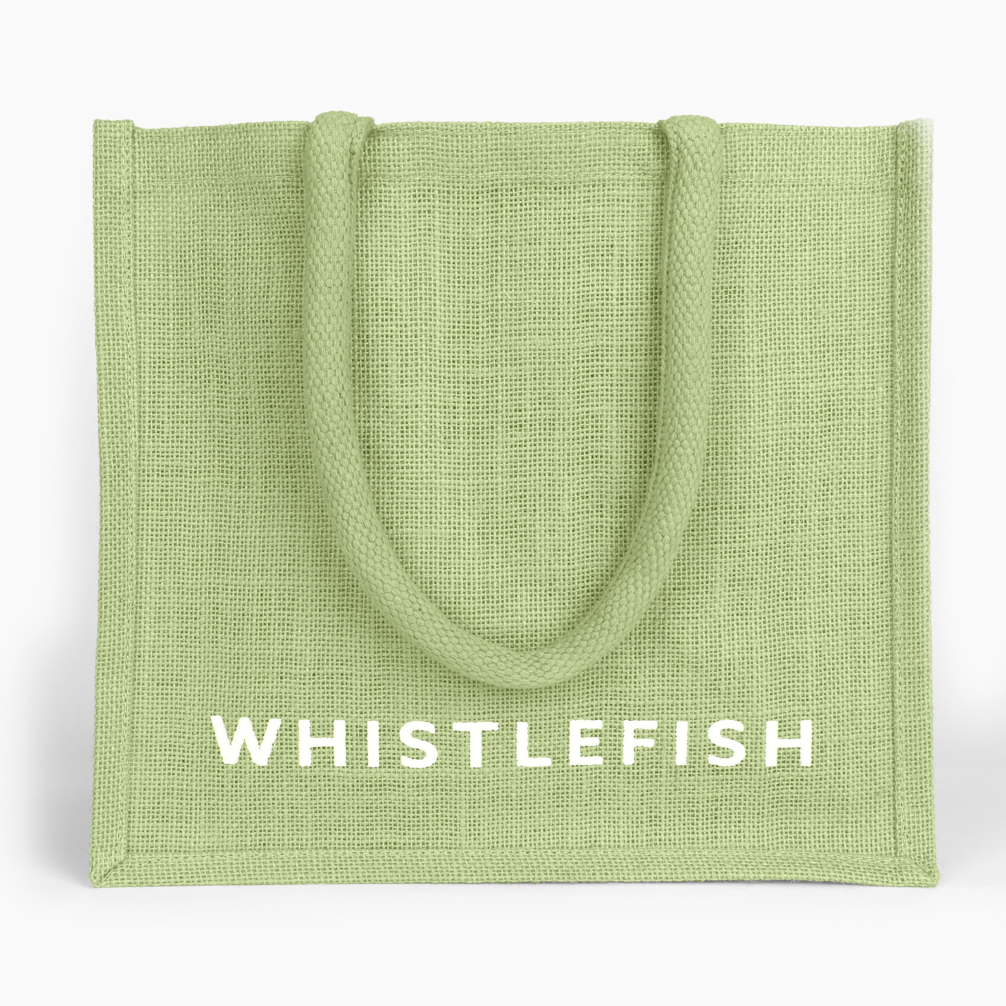 Large Jute Bag-JB226 - Moss Large Jute Bag-Whistlefish