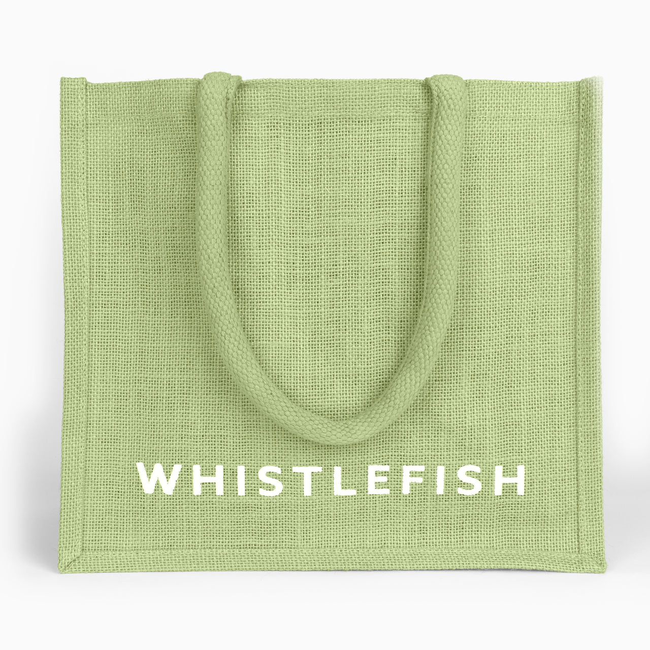 Large Jute Bag-JB226 - Moss Large Jute Bag-Whistlefish