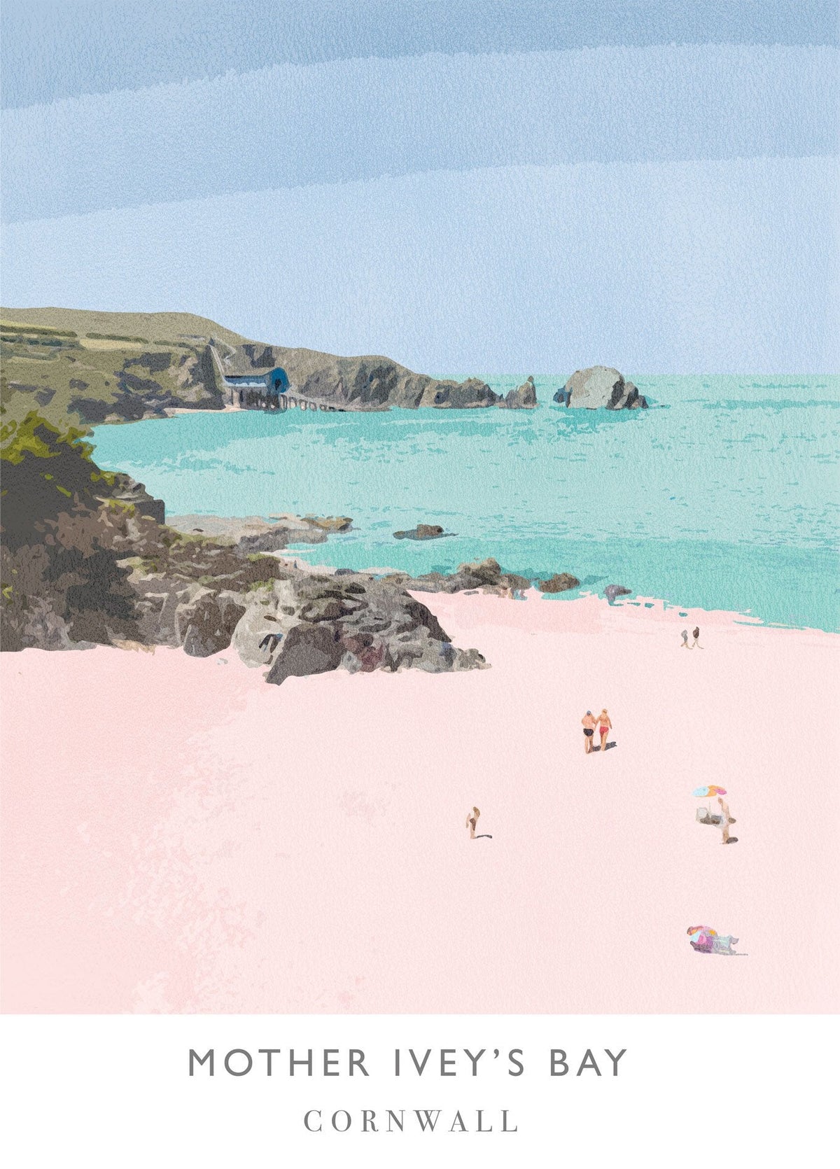 WF76P Mother Iveys Bay Art Print