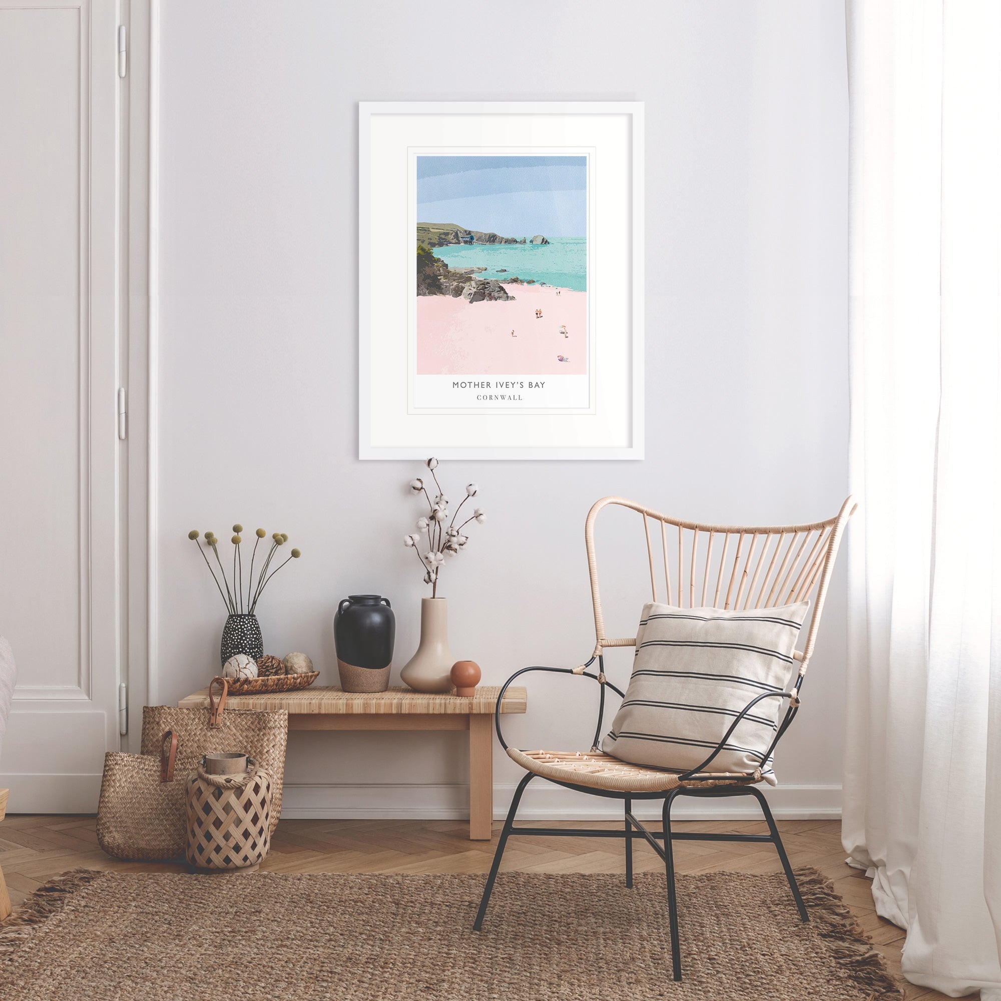Framed Print-WF76F - Mother Iveys Bay Framed Print-Whistlefish