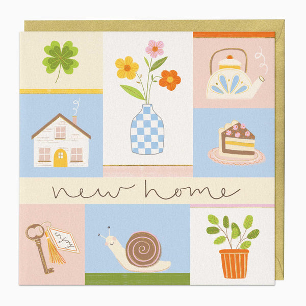 Greeting Card-E788 - New Home Delights Card-Whistlefish